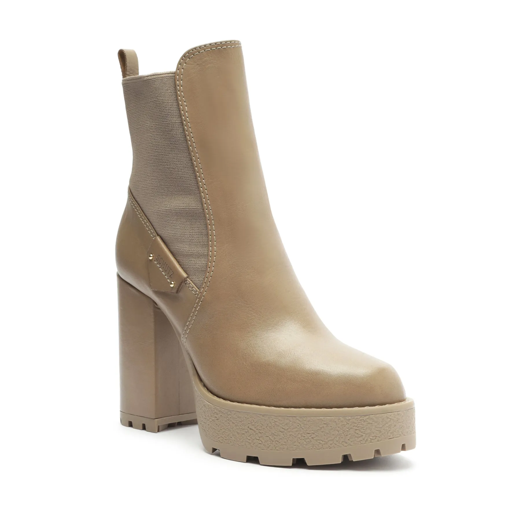 Billie Platform Leather Bootie