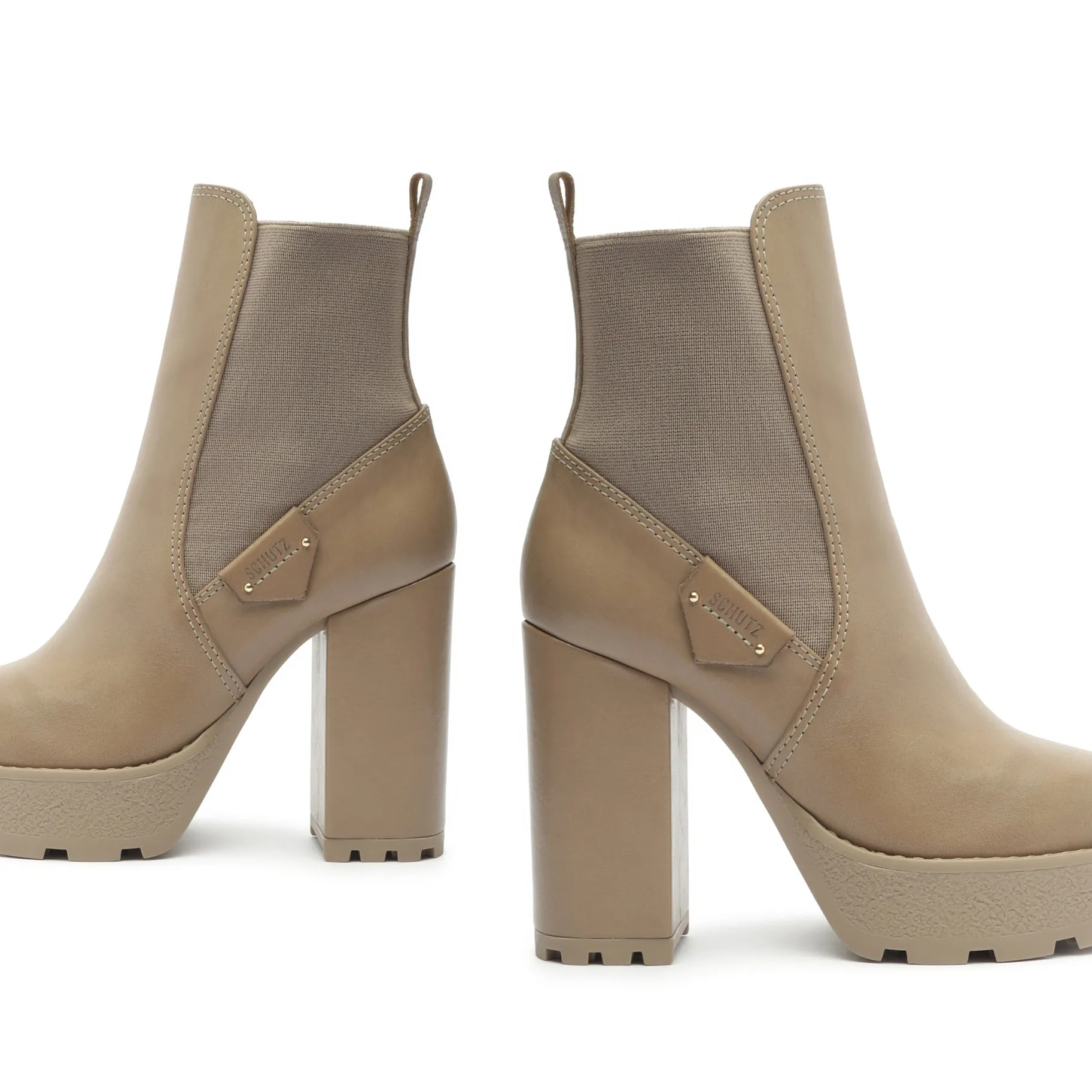 Billie Platform Leather Bootie