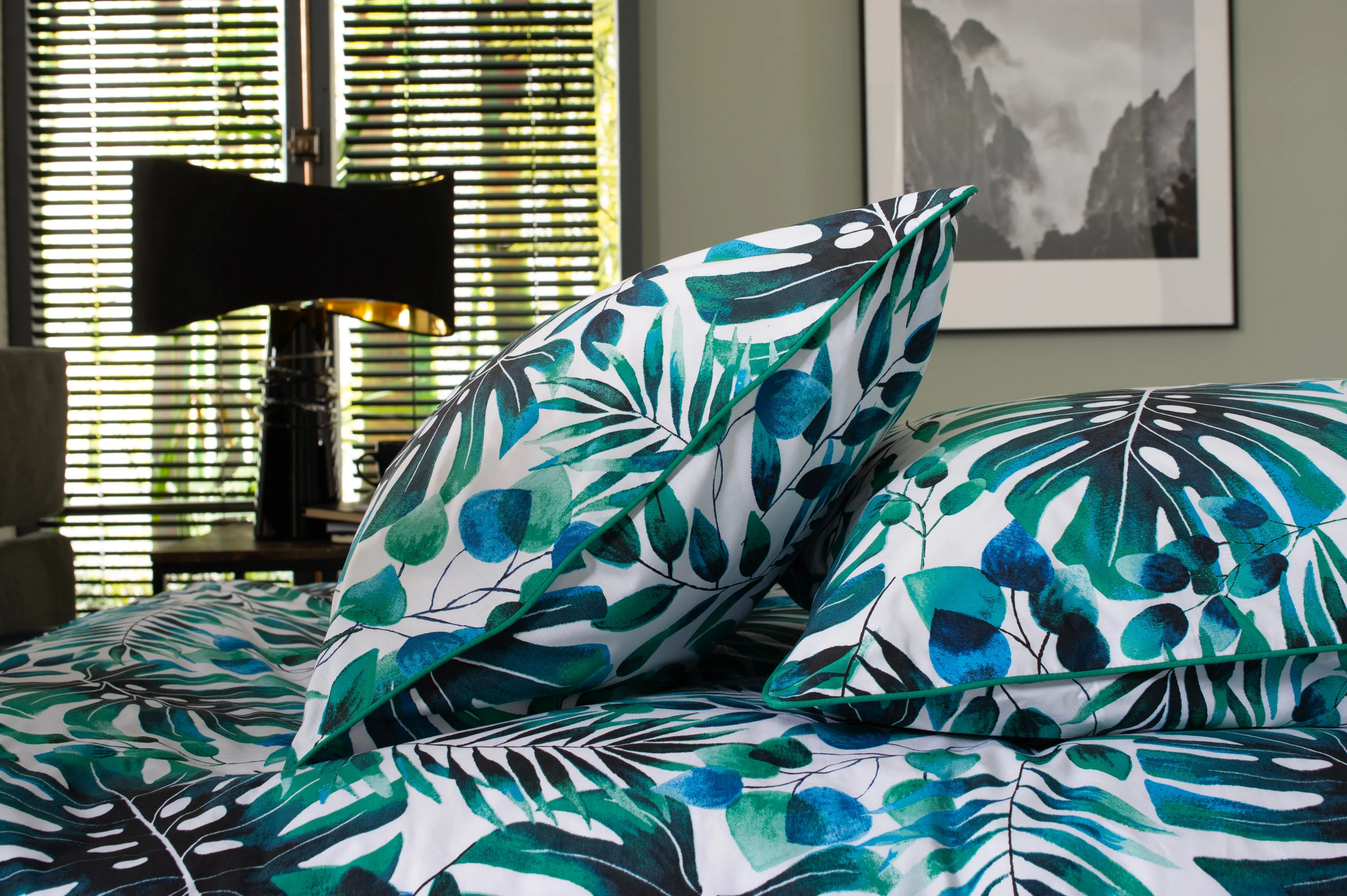 Brazil 180 Thread Count Cotton Digital Printed Duvet Cover Set