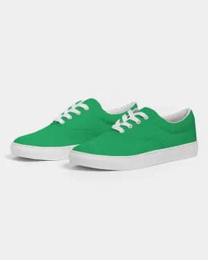 Bright Green Women's Canvas Sneakers | Women's | Bright Pure Green | C100M0Y100K0