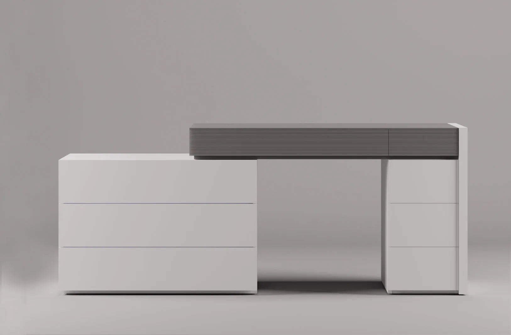 Elbe White Platinum Bedroom