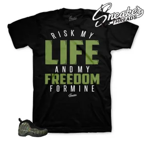 Foamposite Legion Green My Life Shirt