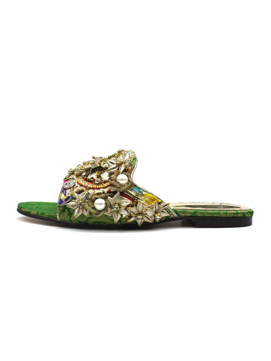 Green Fancy Slipper