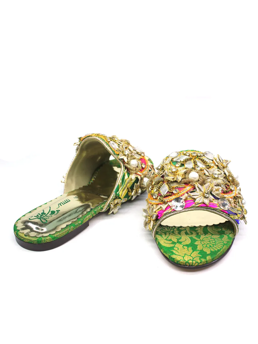 Green Fancy Slipper