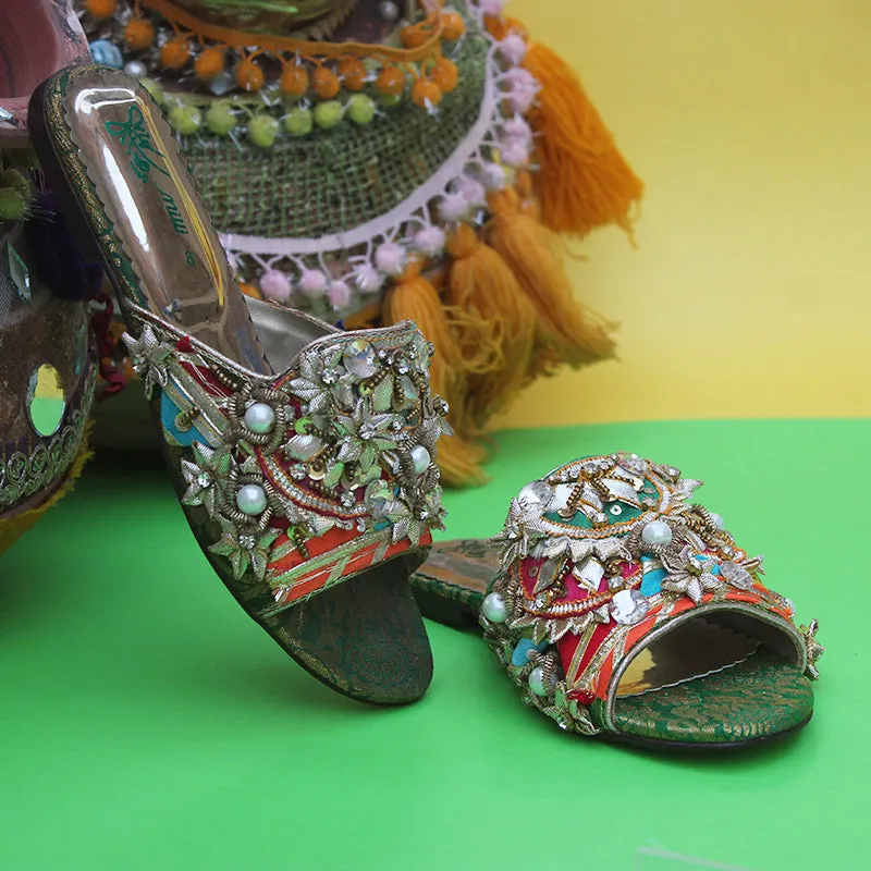 Green Fancy Slipper