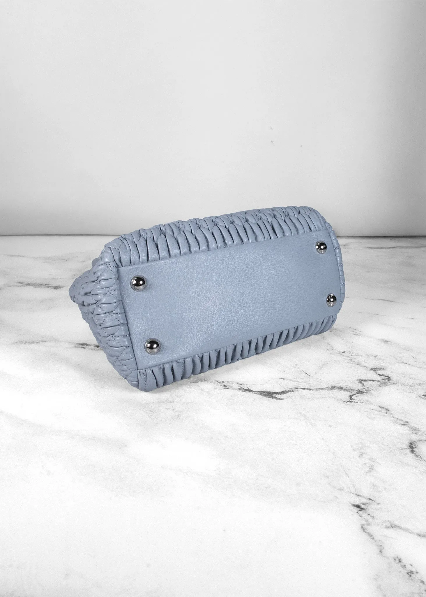 Miu Miu Cloqué Tote Bag