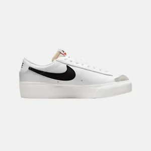 Nike Blazer Low Platform Women's Lifestyle Shoes -White/Sail/Team Orange/Black