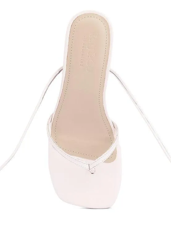 Women's Shoes Dorita Kitten Heel Lace Up Sandal