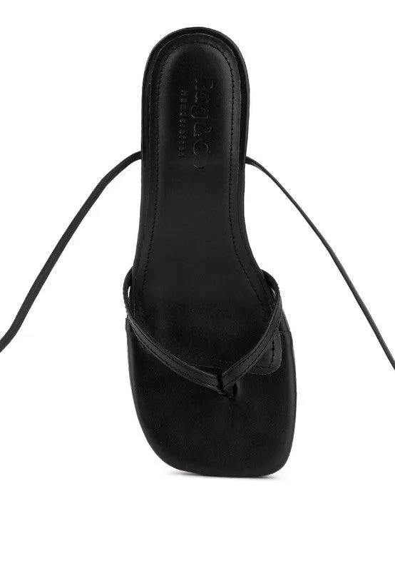 Women's Shoes Dorita Kitten Heel Lace Up Sandal